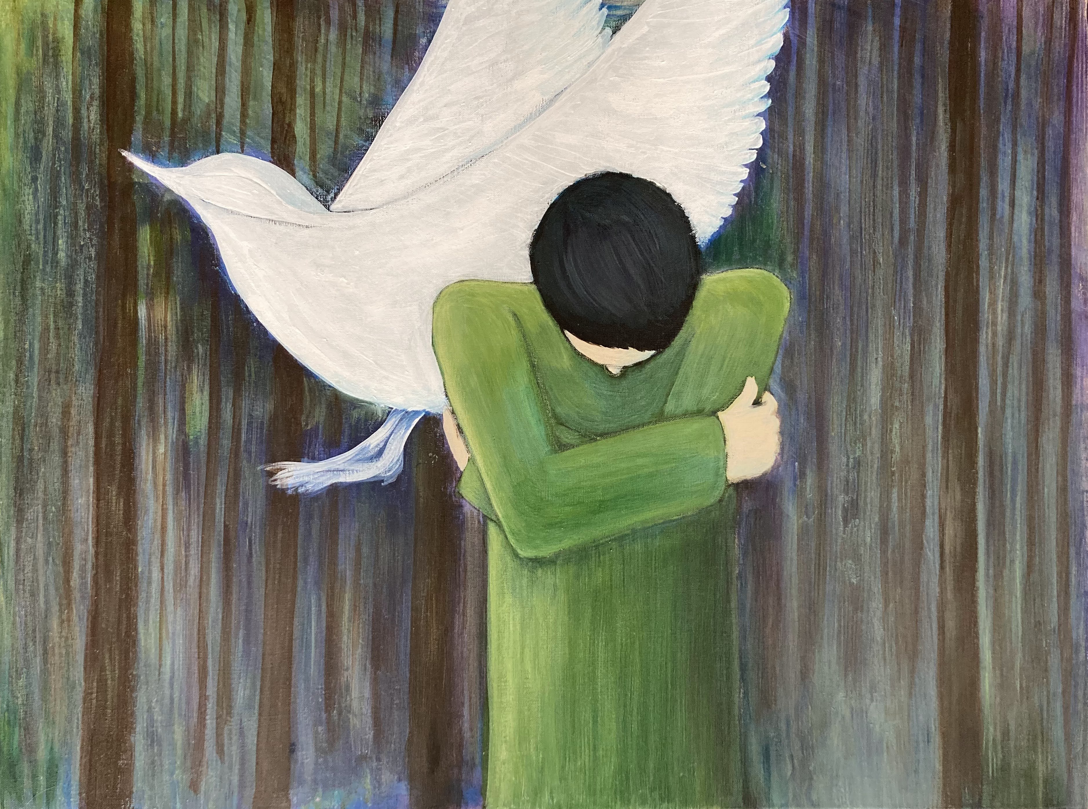 품 안의 작은 새