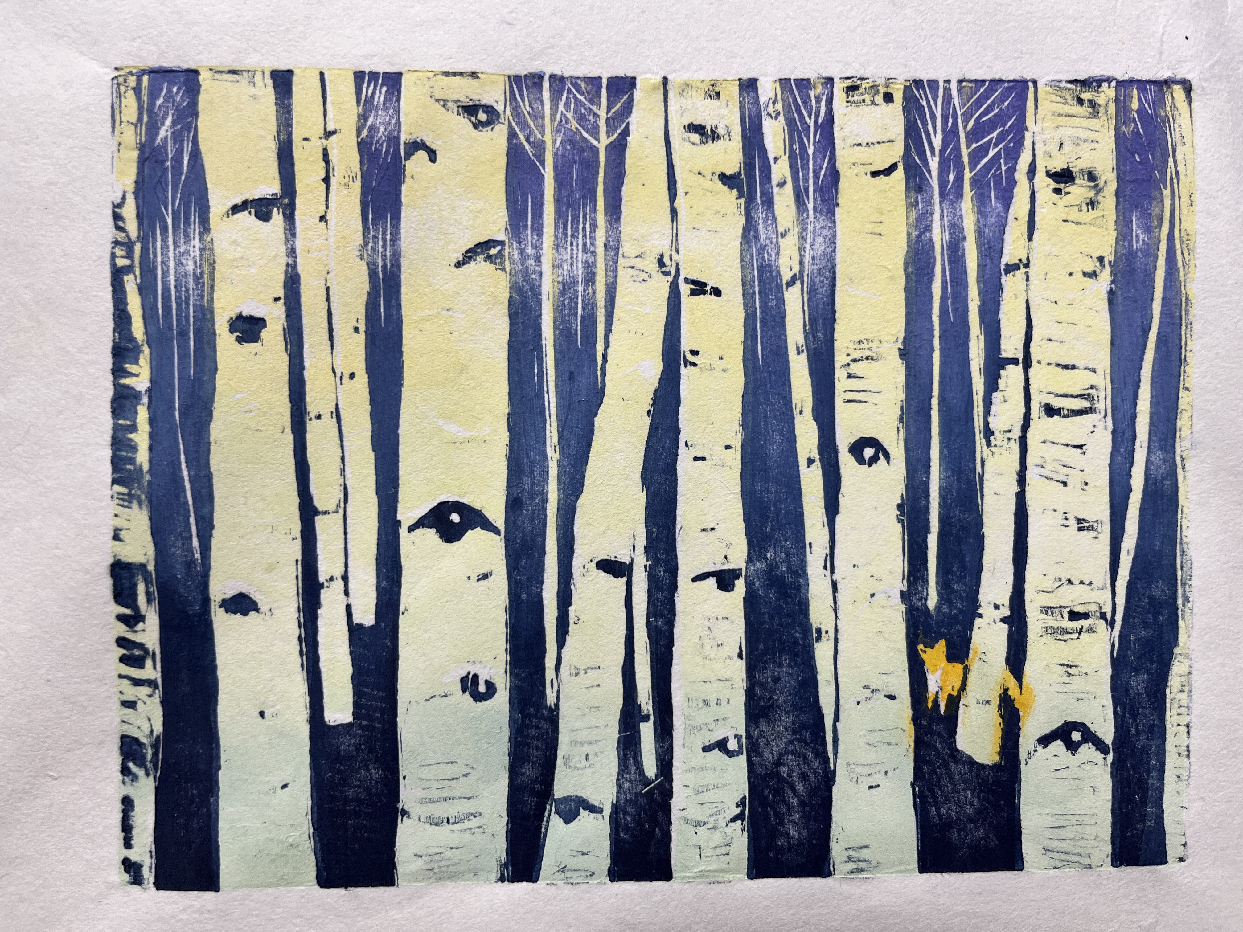 나무들이 눈뜨는 시간